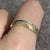 Diamond Crossover Twist Stacking Band Ring 9ct 9k Yellow Gold  - Size O