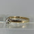 Diamond Solitaire .13ct Ring Yellow Gold 9ct 9k - Size O