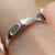 Diamond Twist Ring 9ct 9k White Gold  - Size S