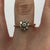 Diamond Daisy Flower Cluster Ring 18ct 18k Yellow Gold - Size L