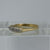 Antique Old Rose Point Cut Diamond Boat Ring 18ct 18k Yellow Gold - Size P