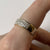 Diamond Cluster Band Ring 9ct 9k Yellow Gold - Size N