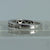 Diamond .35ct Channel Set Half Eternity Ring 18ct 18k White Gold  - Size I