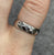 Diamond Flush Set Band Ring 9ct 9k White Gold - Size M