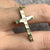 2000 Millennium Hallmark Cross Crucifix Pendant 9ct 9k Yellow Gold