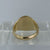 Bloomfield Hills Andover 1977 American College Ring 10k Yellow Gold  - Size J