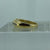 Diamond Channel Set Heart Cut Out Band Ring 18ct 18k Yellow Gold  - Size N