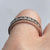 Diamond .35ct Channel Set Half Eternity Ring 18ct 18k White Gold  - Size I