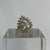 Ornate CZ Pear Halo Cluster Ring 9ct 9k Yellow Gold - Size U