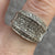 Diamond .50ct Ornate Pave Set Cluster Ring 9ct 9k White Gold - Size P 1/2