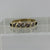 Half Eternity 5 Stone CZ Ring 9ct 9k Yellow Gold  - Size P