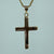 Cross Pendant 9ct 9k Yellow Gold