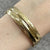 Antique 1920s Bangle Bracelet 9ct 9k Yellow Gold