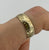 Engraved Pattern Band Ring 9ct 9k Yellow Gold - Size O