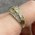 Diamond Claddagh Heart Band Ring 9ct 9k Yellow Gold - Size M 1/2