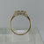 Diamond .25ct Trilogy Ring 18ct 18k Yellow Gold - Size O