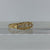 Antique Old Cut Diamond Boat Ring 18ct 18k Yellow Gold - Size L 1/2