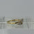 Antique Diamond Trilogy Bypass Ring 18ct 18k Yellow Gold - Size I 1/2