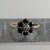 Sapphire & Diamond Daisy Flower Cluster Ring 18ct 18k Yellow Gold - Size M