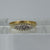 Antique Old Rose Point Cut Diamond Boat Ring 18ct 18k Yellow Gold - Size P