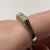 Half Eternity Cubic Zirconia Ring 9ct 9k Yellow Gold - Size P