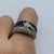 Diamond .75ct & Sapphire Shooting Star Ring 18ct 18k White Gold  - Size N 1/2