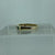 Emerald & Diamond Five Stone Pave Set Band Ring 9ct 9k Yellow Gold  - Size N