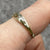 Diamond 'I LOVE YOU' Crossover Ring 9ct 9k Yellow Gold - Size O 1/2