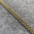 Panther Link Brick Link Chain Necklace 9ct 9k Yellow Gold - 18" Inches