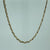 Curb Chain Necklace 9ct 9k Yellow Gold - 20" Inches