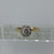 Diamond Cluster Ring 18ct 18K Yellow Gold - Size N