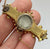 Victorian Pearl Etruscan Mourning Brooch Pendant 1897 15ct 15k Yellow Gold