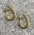 Hoop Earrings 18ct 18k Yellow Gold