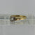 Diamond Solitaire .15ct Engagement Ring 18ct 18k Yellow Gold - Size N 1/2