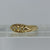 Antique Old Cut Diamond Boat Ring 18ct 18K Yellow Gold - Size M