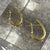 Hoop Earrings 18ct 18k Yellow Gold