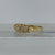 Antique Old Cut Diamond Boat Ring 18ct 18k Yellow Gold - Size L 1/2