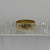 Engraved Pattern Band Ring 9ct 9k Yellow Gold - Size Q 1/2