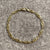 Fancy Twist Curb Link Chain Bracelet 9ct 9k Yellow Gold - 7.5" Inches