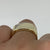 Diamond Signet Ring With Link Shoulders 9ct 9k Yellow Gold - Size L 1/2