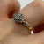 Diamond Cluster Accent Ring 9ct 9k Yellow Gold - Size L