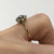 Diamond Daisy Flower Cluster Ring 18ct 18k Yellow Gold - Size L