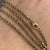 Cable Chain Necklace 9ct 9k Yellow Gold - 18" Inches