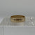 Band Ring 9ct 9k Yellow Gold - Size T 1/2