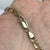 Square Curb Chain Necklace 4mm Wide 9ct 9k Yellow Gold - 19" Inches