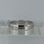 Diamond Solitaire Wedding Band Ring 18ct 18k White Gold - Size O