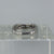 Wishbone Diamond Channel Set Ring 9ct 9K White Gold - Size J 1/2