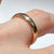 Wedding Band 3.45" Width Ring 9ct 9k Yellow Gold - Size N