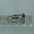 Diamond .15ct Cluster Ring 9ct 9k White Gold  - Size L