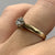 Diamond .25ct Solitaire Engagement Ring 9ct 9k Yellow Gold - Size L